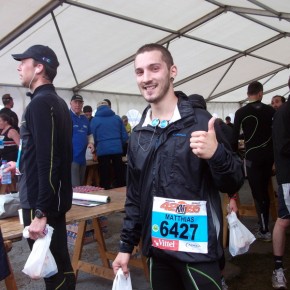 Matt au semi marathon d'Annecy